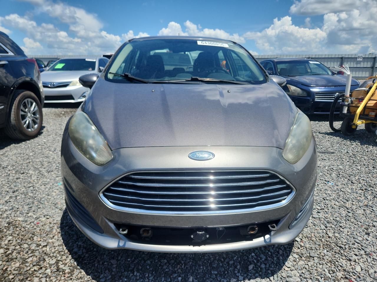 2014 Ford Fiesta Se Gray vin: 3FADP4BJ6EM233384