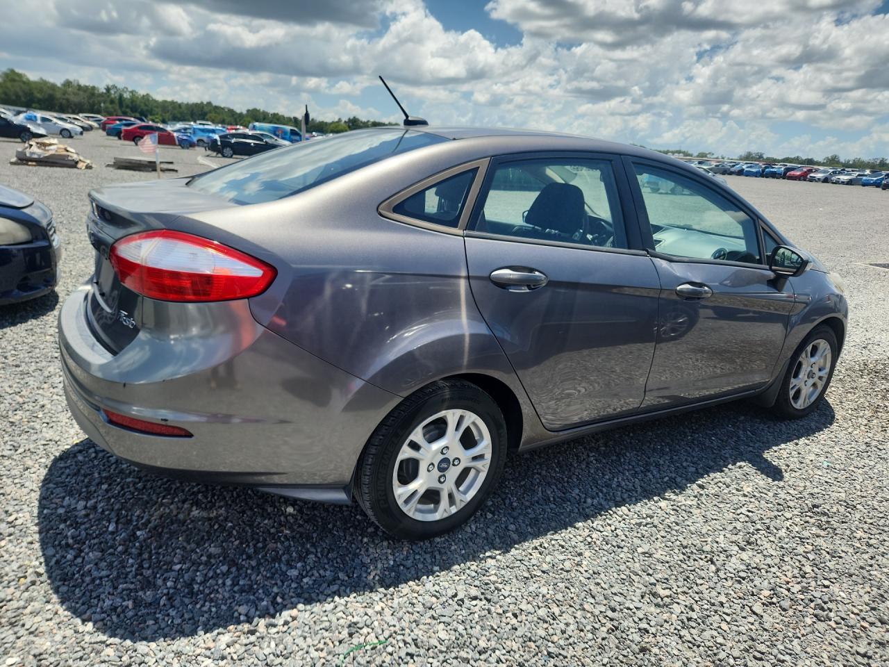 2014 Ford Fiesta Se Gray vin: 3FADP4BJ6EM233384