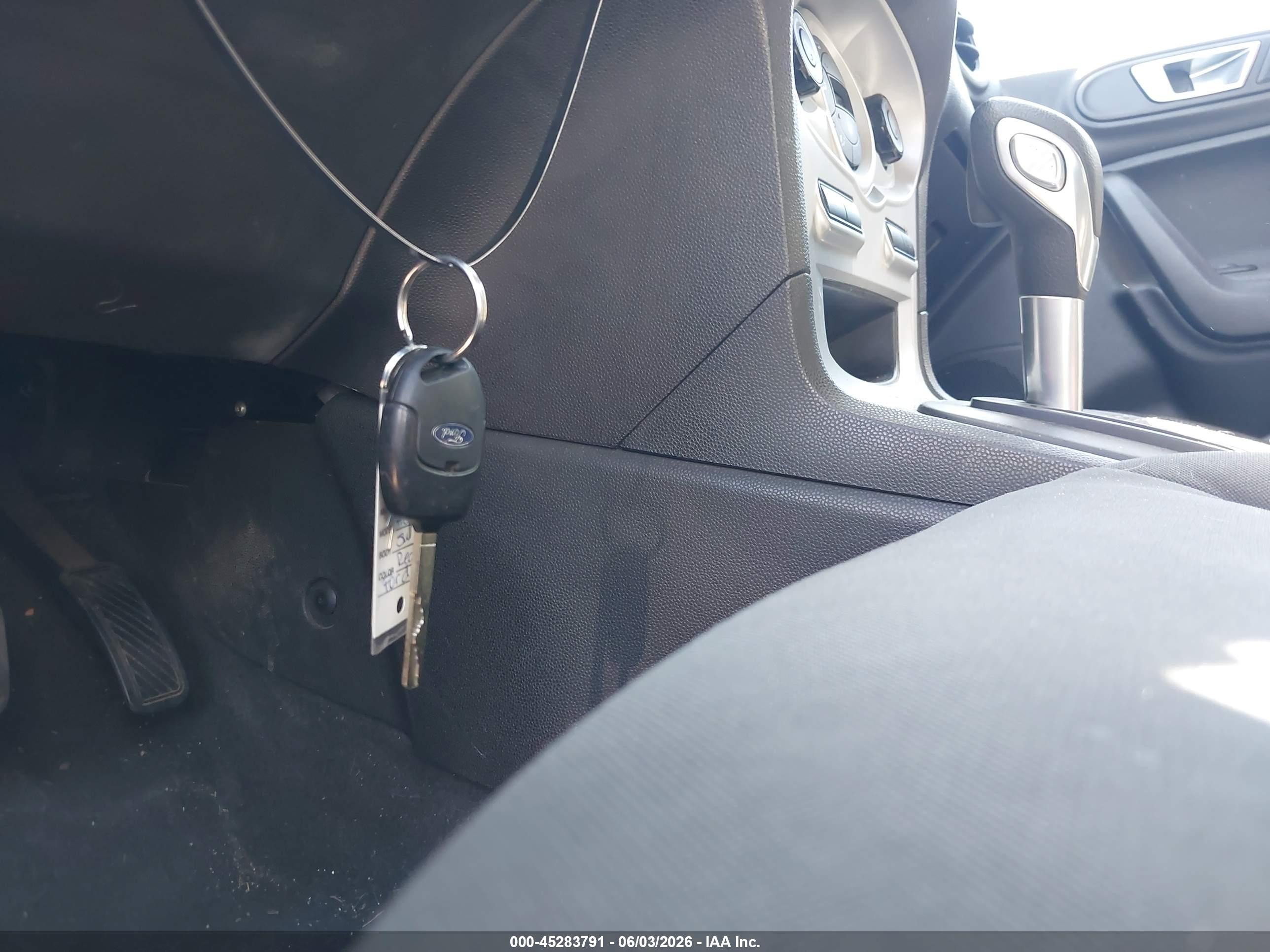 2014 Ford Fiesta Se Red vin: 3FADP4BJ6EM234034