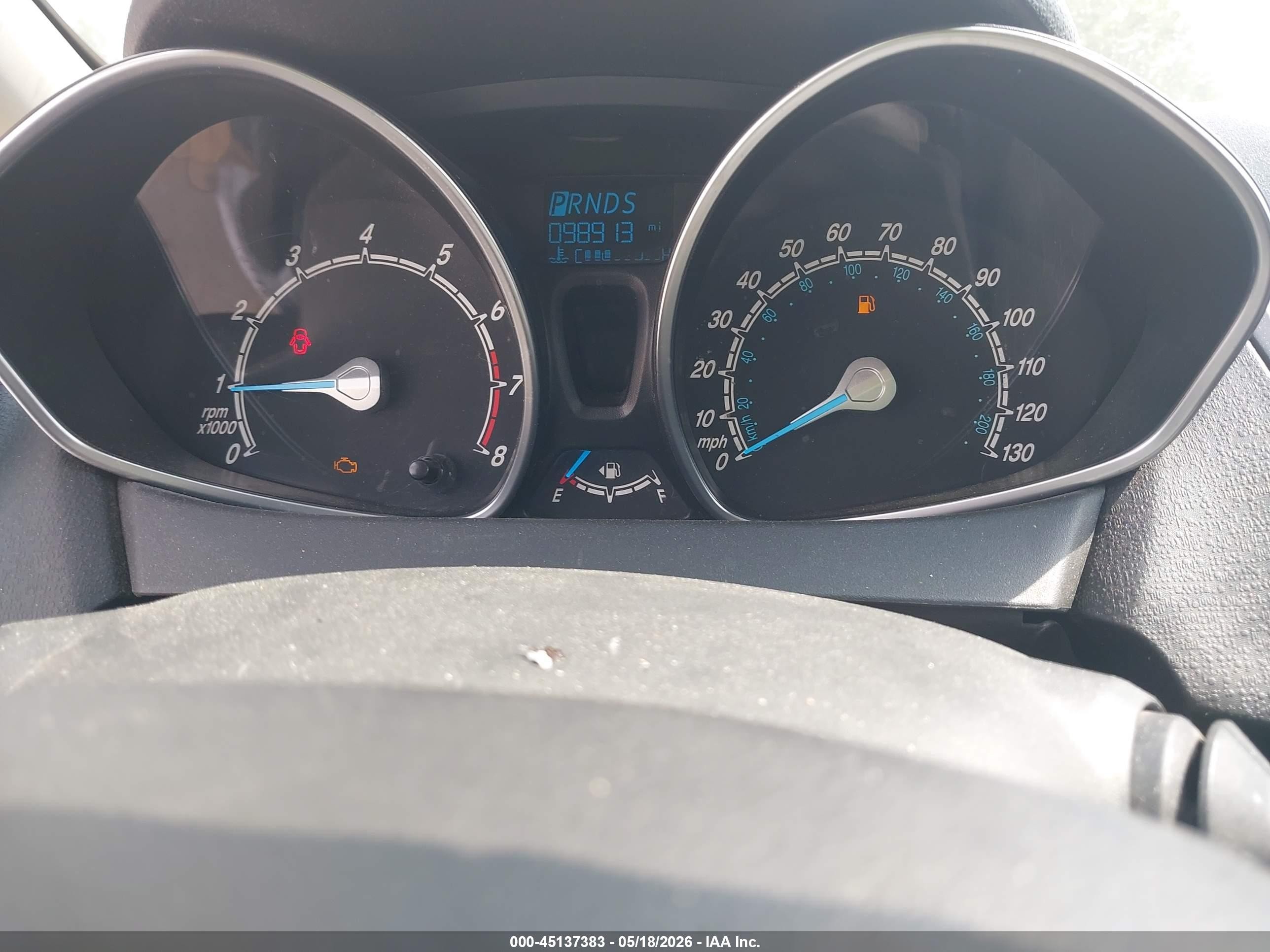 2015 Ford Fiesta Se Silver vin: 3FADP4BJ6FM208504