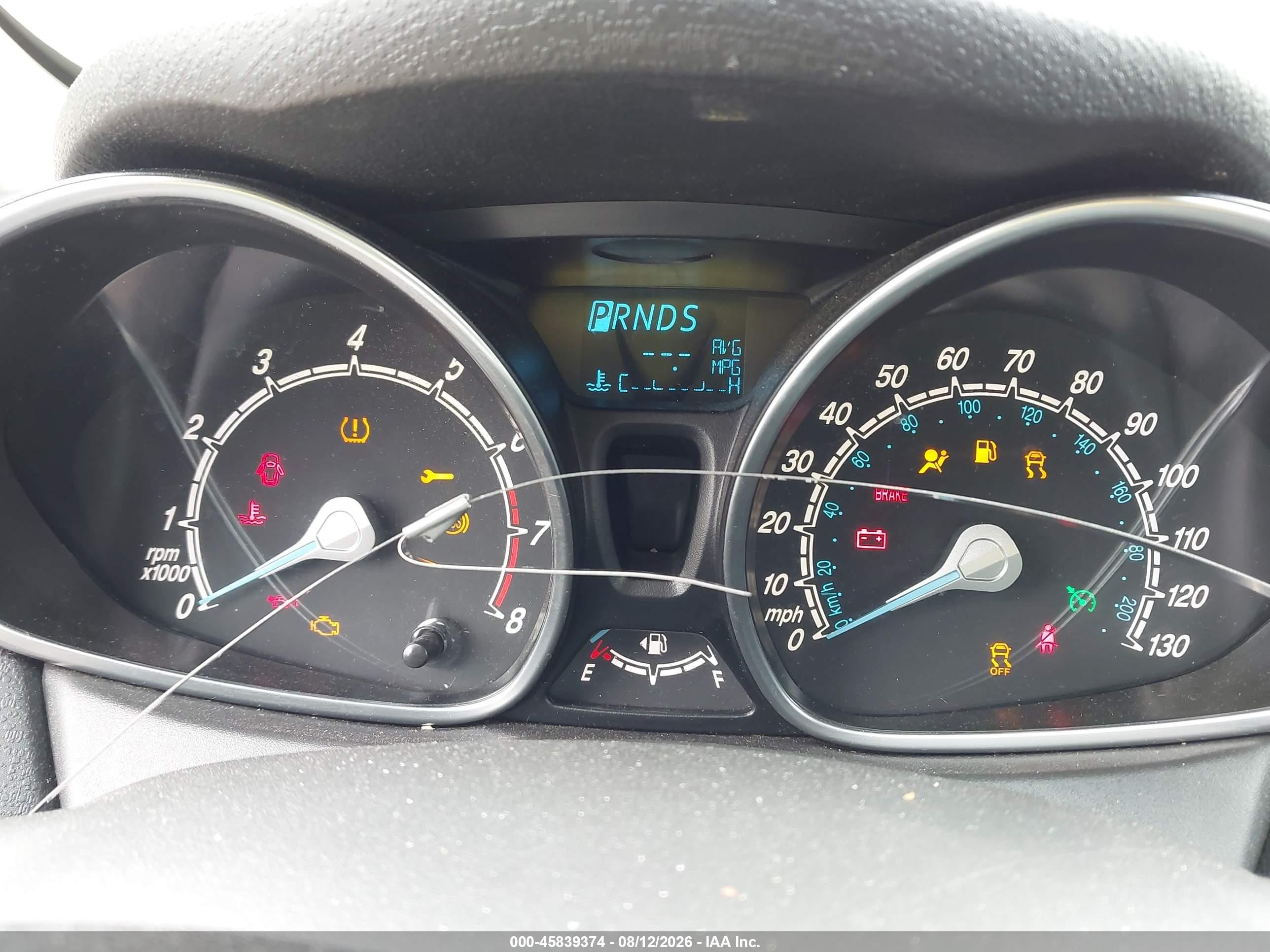 2015 Ford Fiesta Se Красный vin: 3FADP4BJ6FM221124