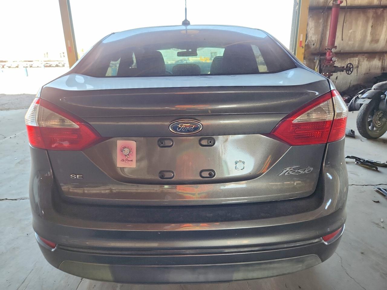 2015 Ford Fiesta Se Gray vin: 3FADP4BJ6FM225772