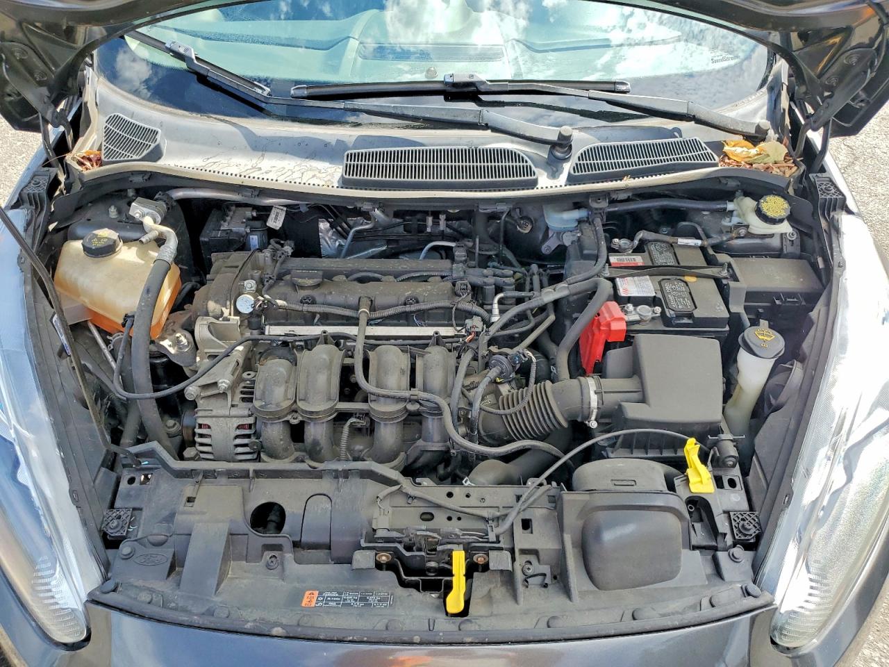 2016 Ford Fiesta Se Charcoal vin: 3FADP4BJ6GM114382