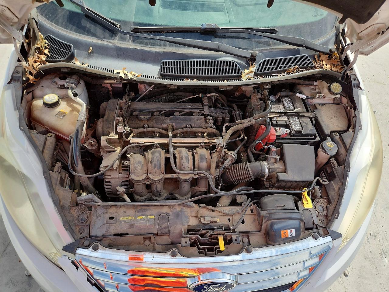 2011 Ford Fiesta Se Белый vin: 3FADP4BJ7BM108406