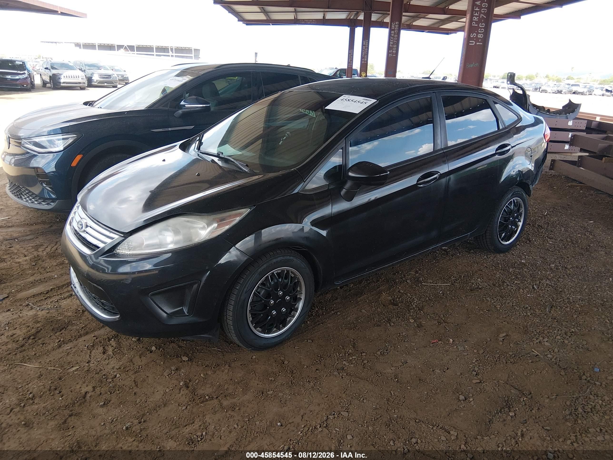 2011 Ford Fiesta Se Черный vin: 3FADP4BJ7BM132768