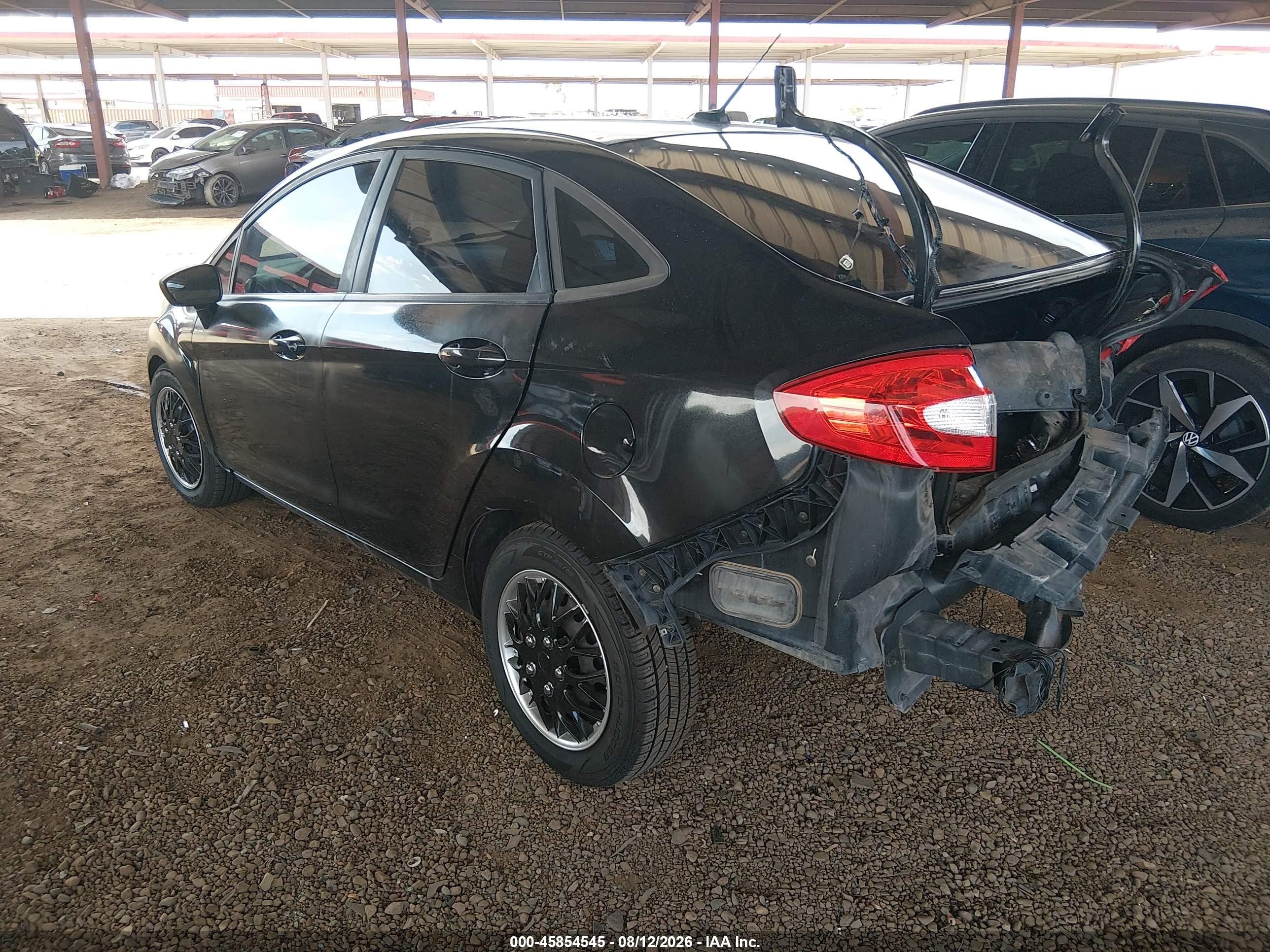 2011 Ford Fiesta Se Черный vin: 3FADP4BJ7BM132768