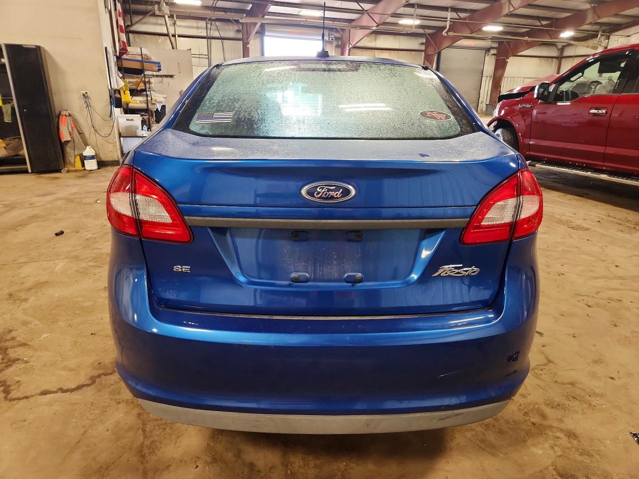 2011 Ford Fiesta Se Blue vin: 3FADP4BJ7BM143222