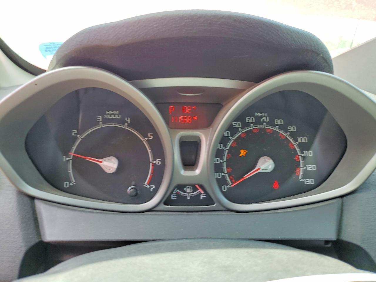 2011 Ford Fiesta Se Red vin: 3FADP4BJ7BM196535