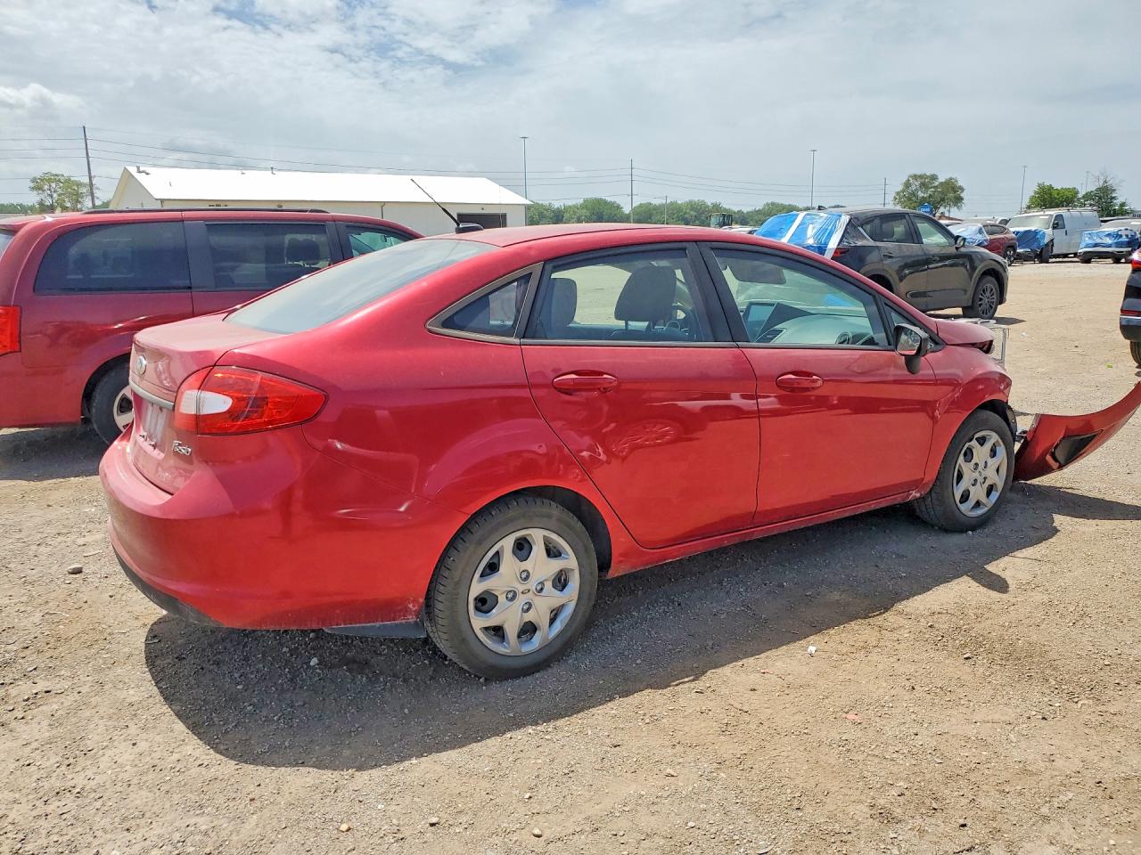 2011 Ford Fiesta Se Red vin: 3FADP4BJ7BM196535