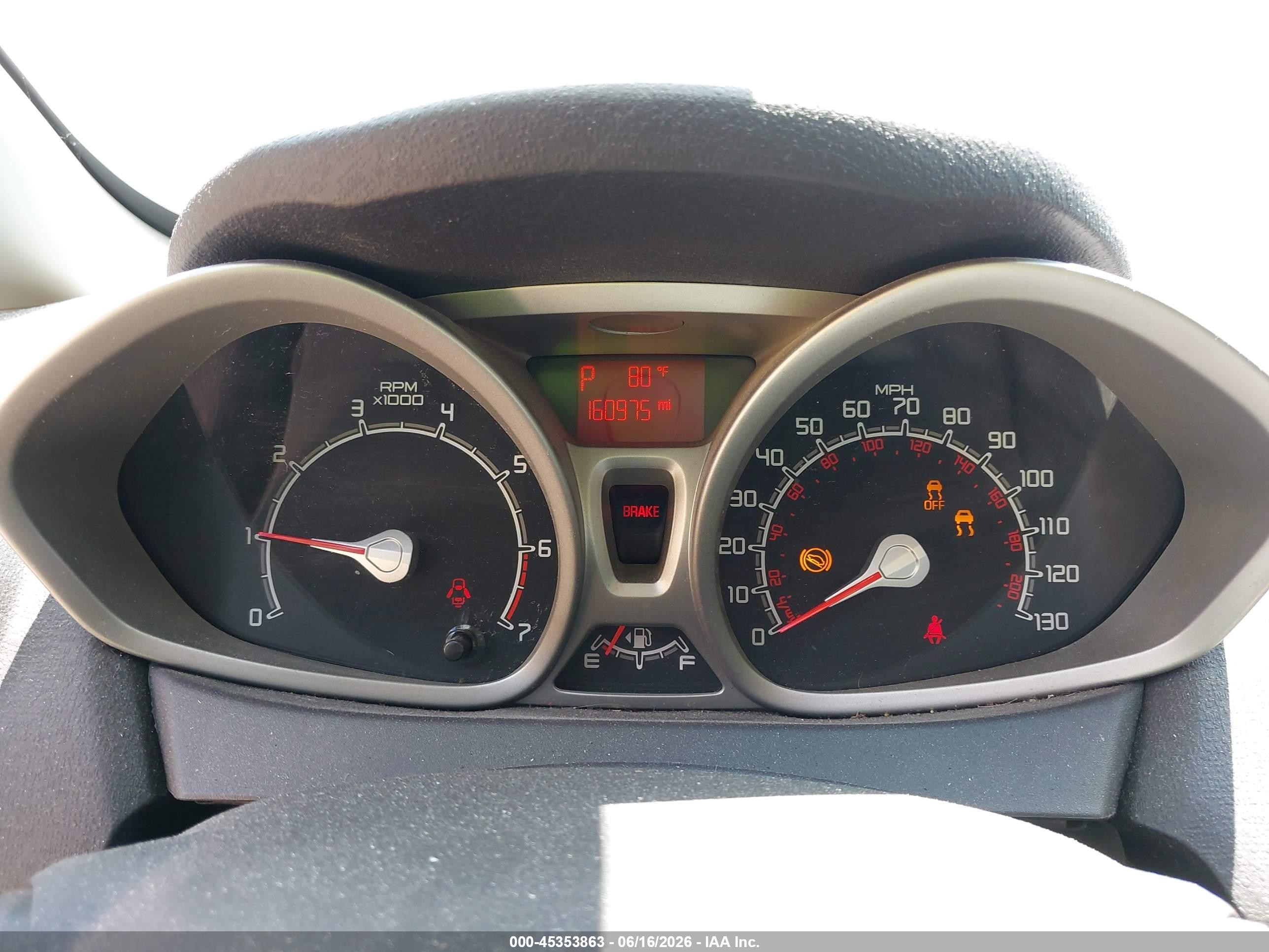 2011 Ford Fiesta Se Gray vin: 3FADP4BJ7BM238735