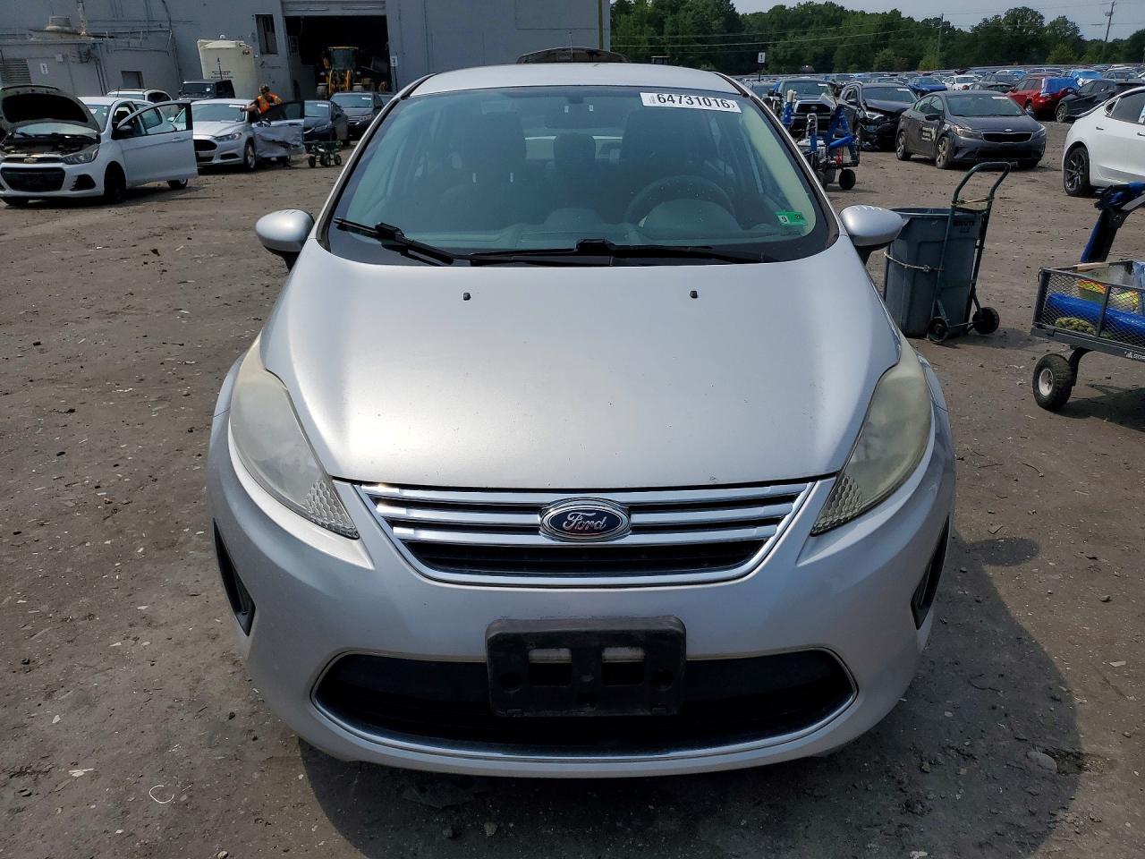 2012 Ford Fiesta Se Silver vin: 3FADP4BJ7CM101909