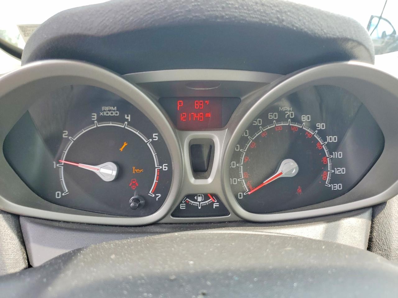 2012 Ford Fiesta Se Silver vin: 3FADP4BJ7CM101909
