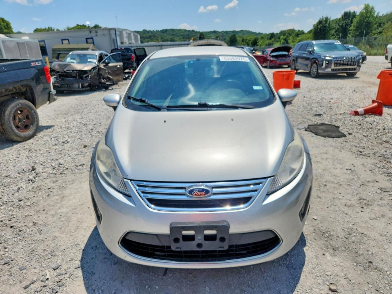 2012 Ford Fiesta Se Silver vin: 3FADP4BJ7CM115194