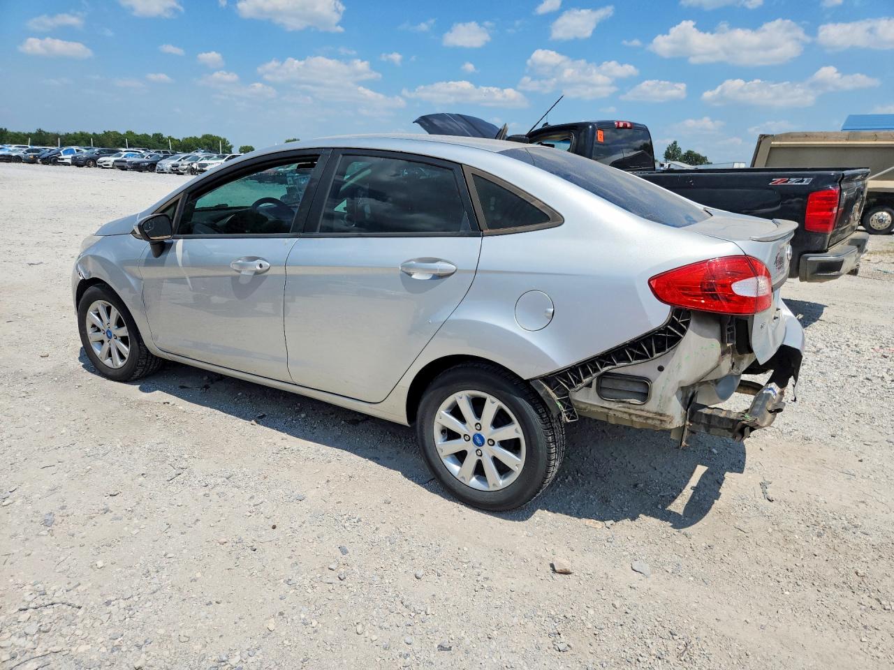 2012 Ford Fiesta Se Silver vin: 3FADP4BJ7CM115194
