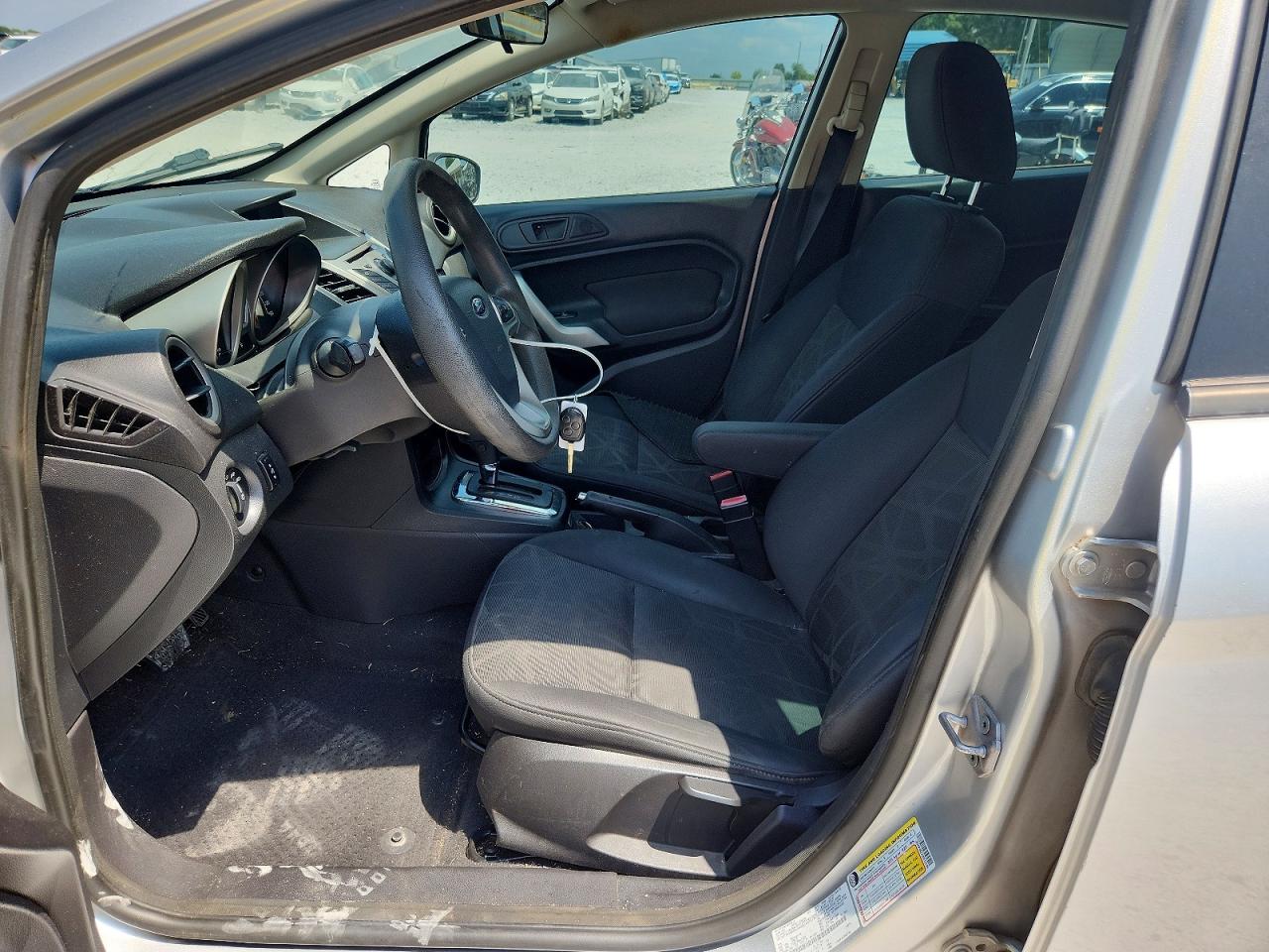 2012 Ford Fiesta Se Silver vin: 3FADP4BJ7CM115194