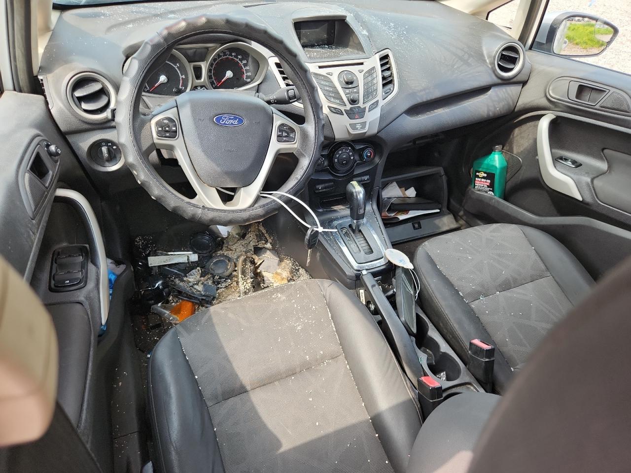 2012 Ford Fiesta Se Silver vin: 3FADP4BJ7CM220561