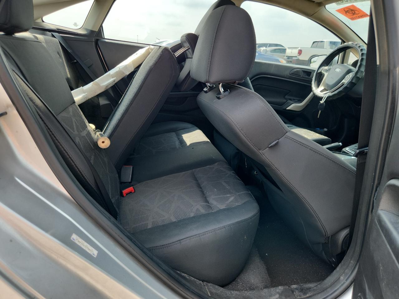 2012 Ford Fiesta Se Silver vin: 3FADP4BJ7CM220561