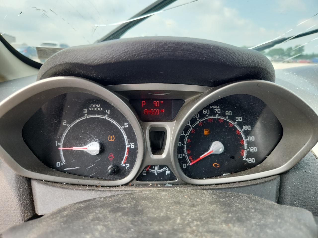 2012 Ford Fiesta Se Silver vin: 3FADP4BJ7CM220561