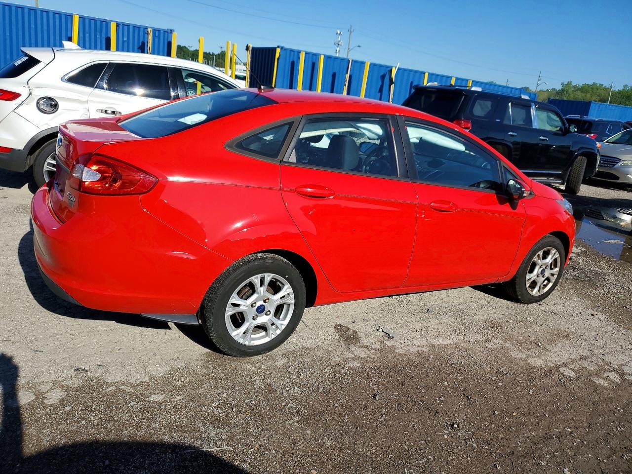 2013 Ford Fiesta Se Red vin: 3FADP4BJ7DM118534