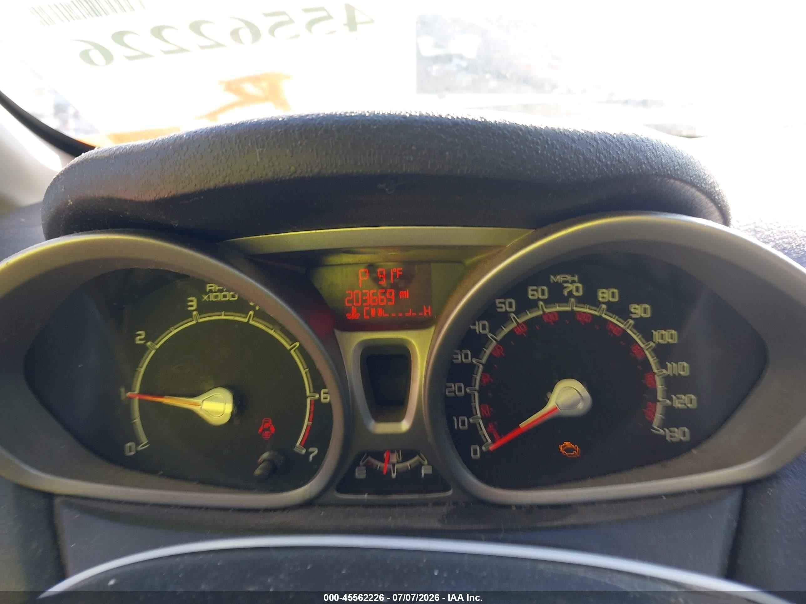 2013 Ford Fiesta Se Blue vin: 3FADP4BJ7DM171959