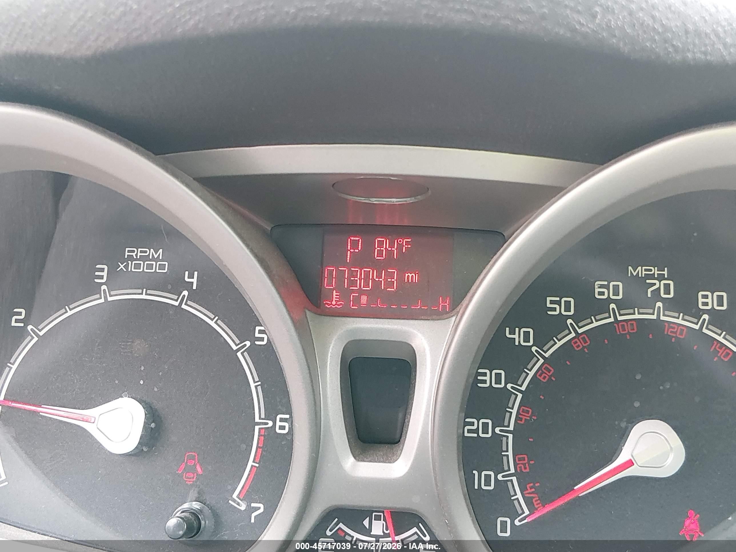 2013 Ford Fiesta Se Blue vin: 3FADP4BJ7DM175946