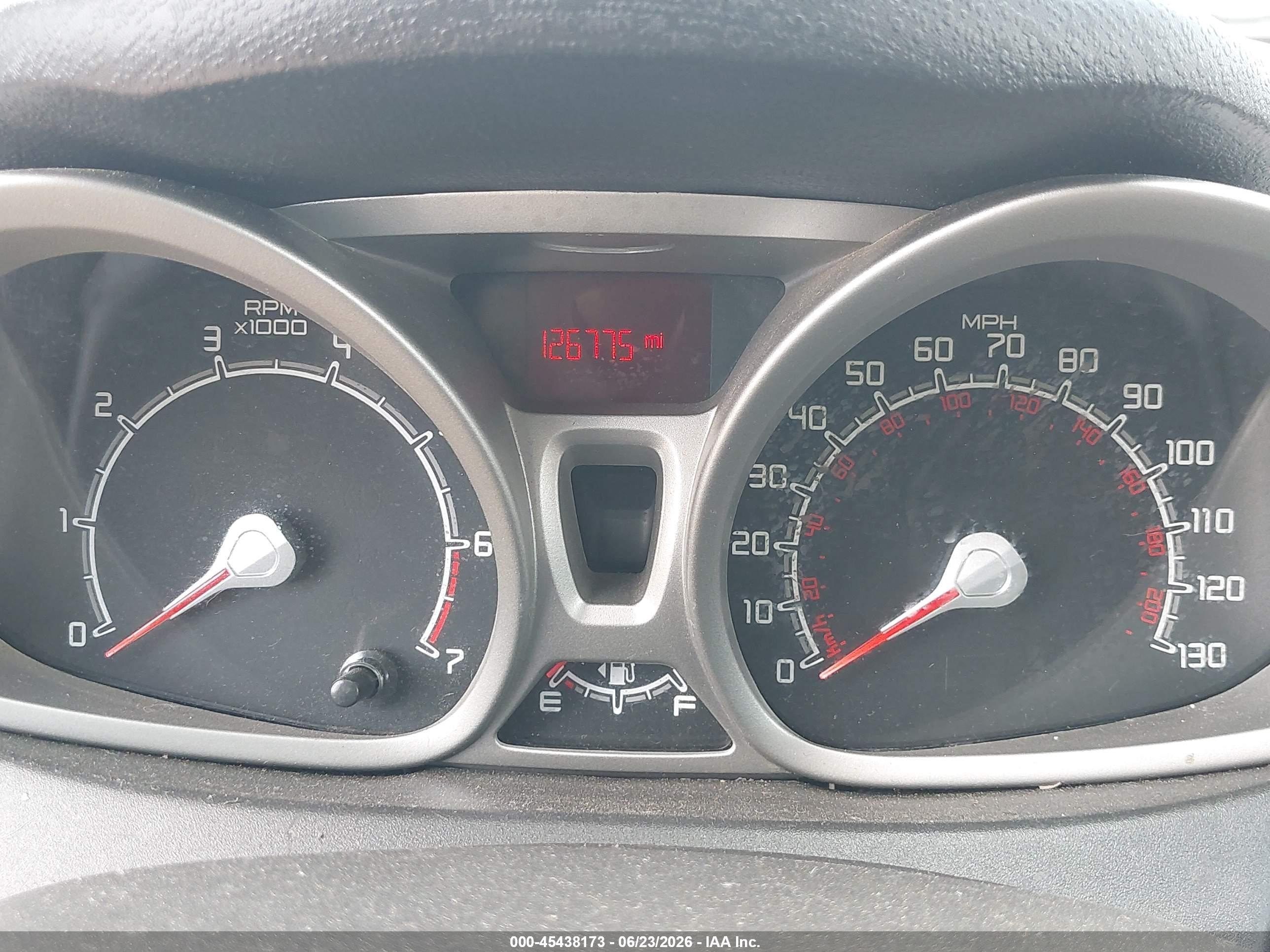 2013 Ford Fiesta Se Silver vin: 3FADP4BJ7DM220156