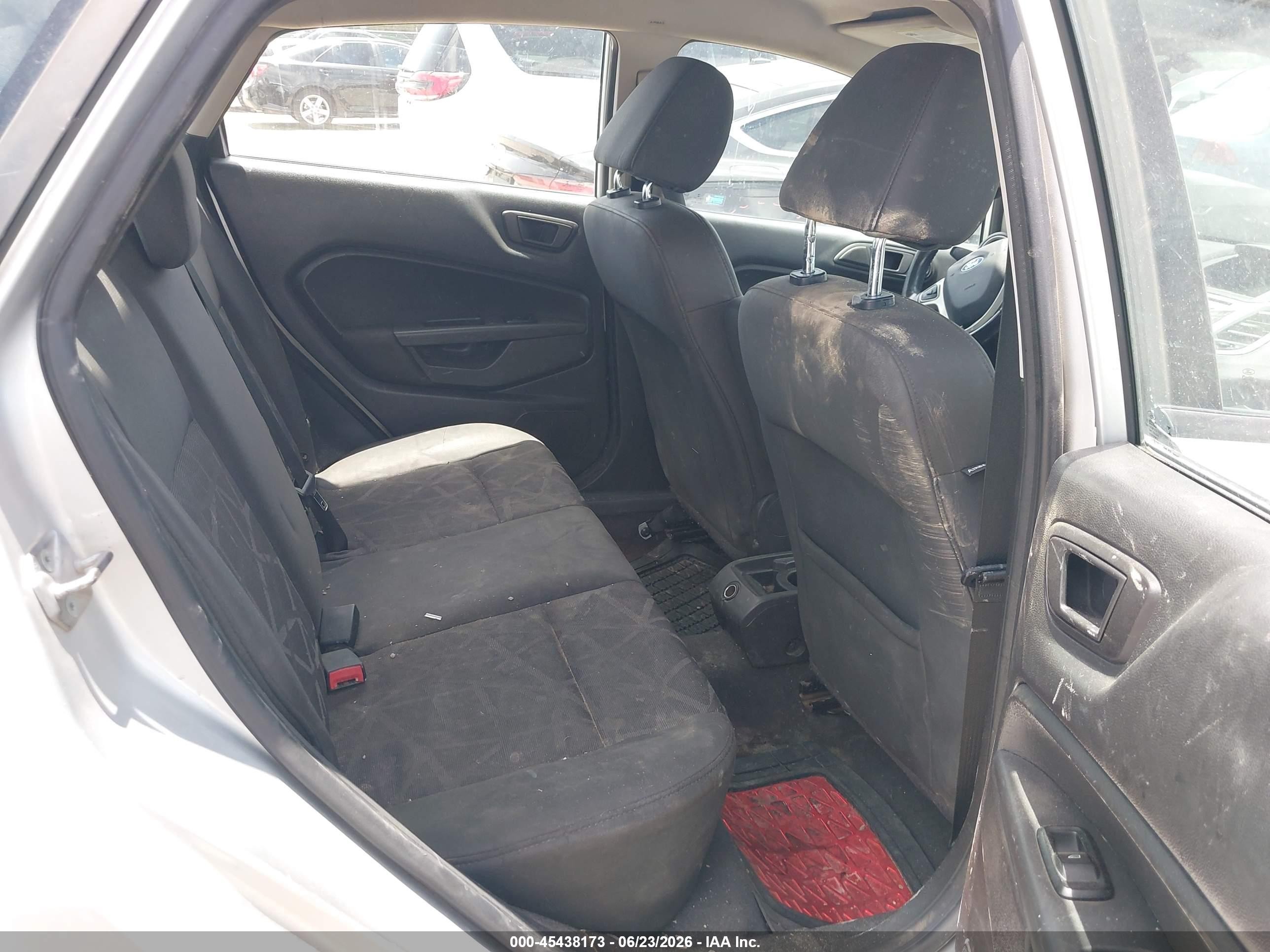 2013 Ford Fiesta Se Silver vin: 3FADP4BJ7DM220156