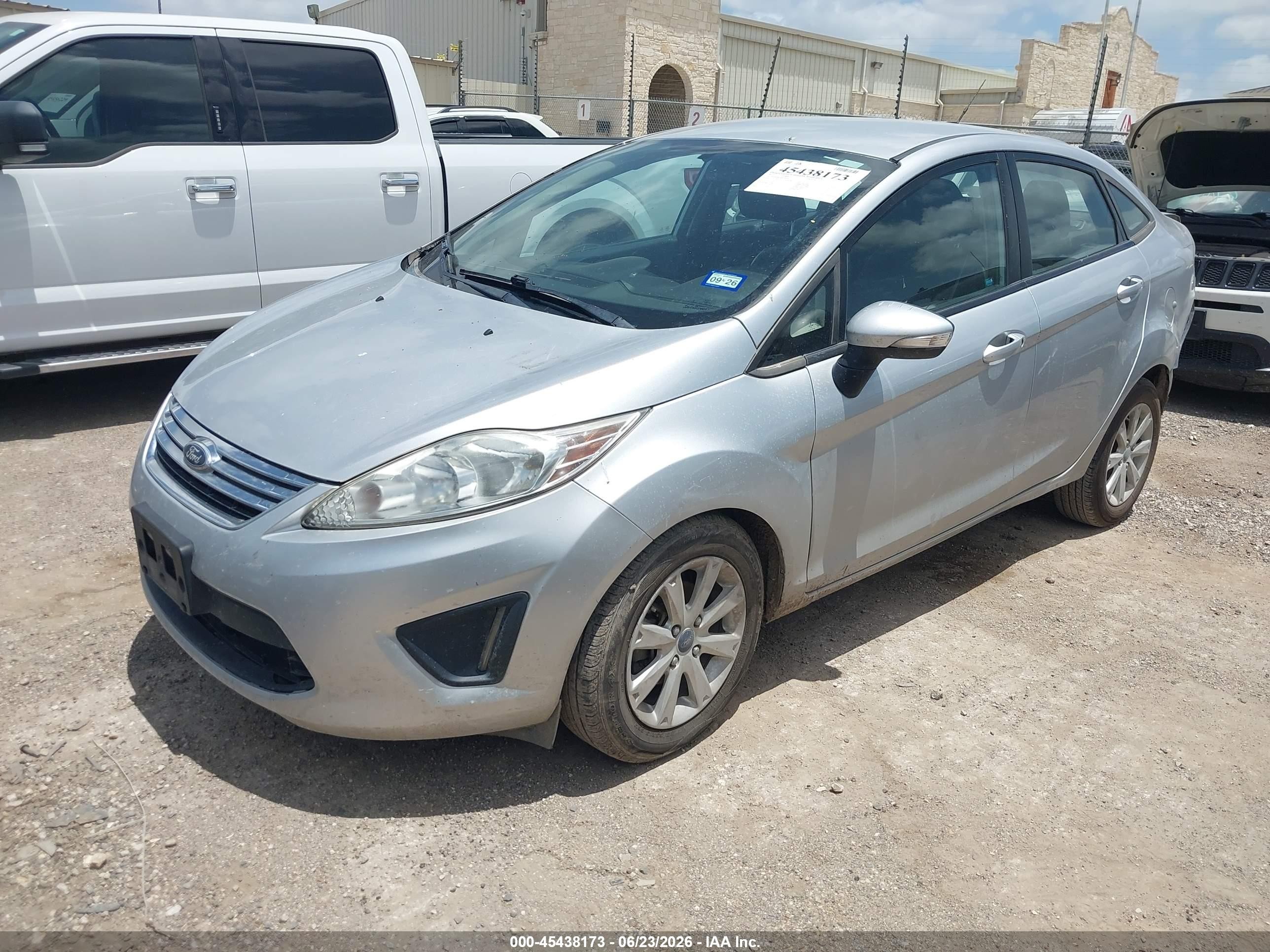 2013 Ford Fiesta Se Silver vin: 3FADP4BJ7DM220156