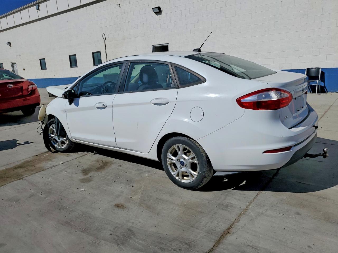 2014 Ford Fiesta Se White vin: 3FADP4BJ7EM102383