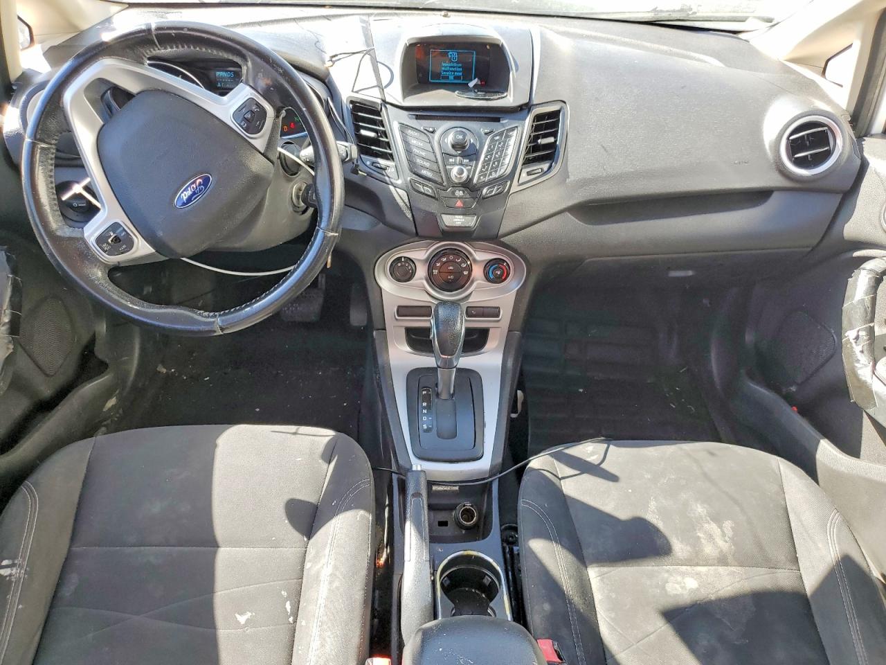 2014 Ford Fiesta Se White vin: 3FADP4BJ7EM102383