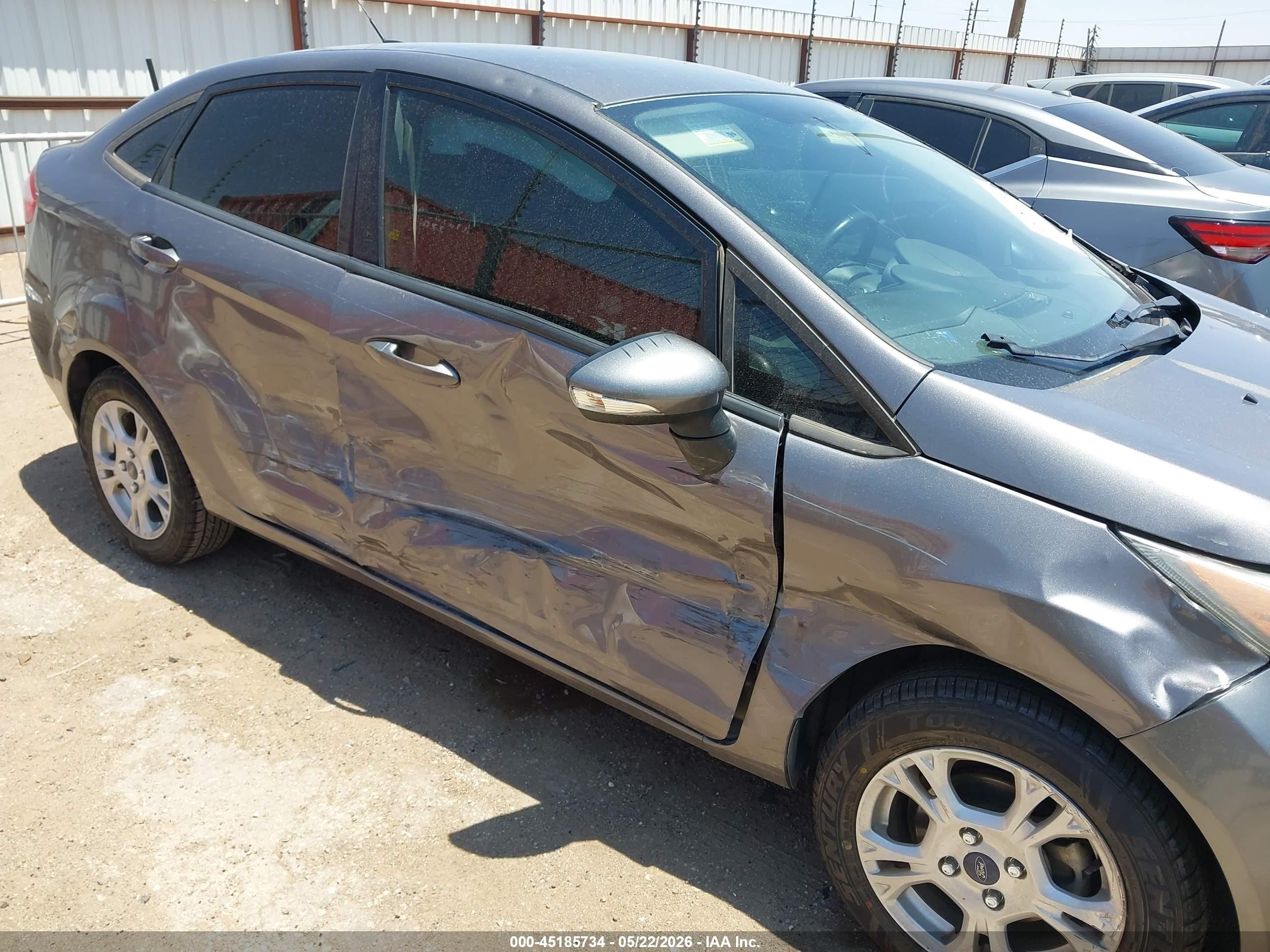 2014 Ford Fiesta Se Pewter vin: 3FADP4BJ7EM183000