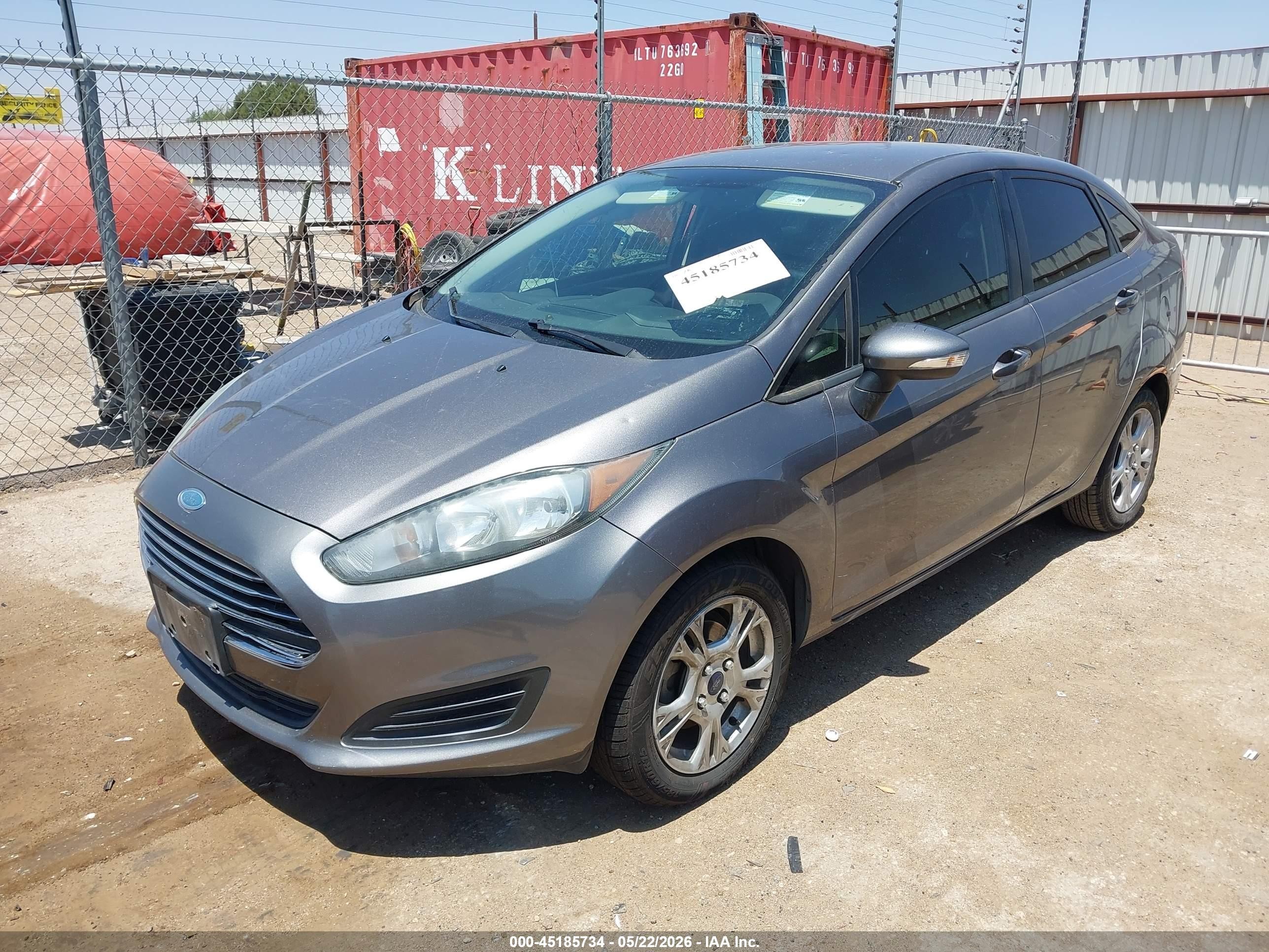 2014 Ford Fiesta Se Pewter vin: 3FADP4BJ7EM183000