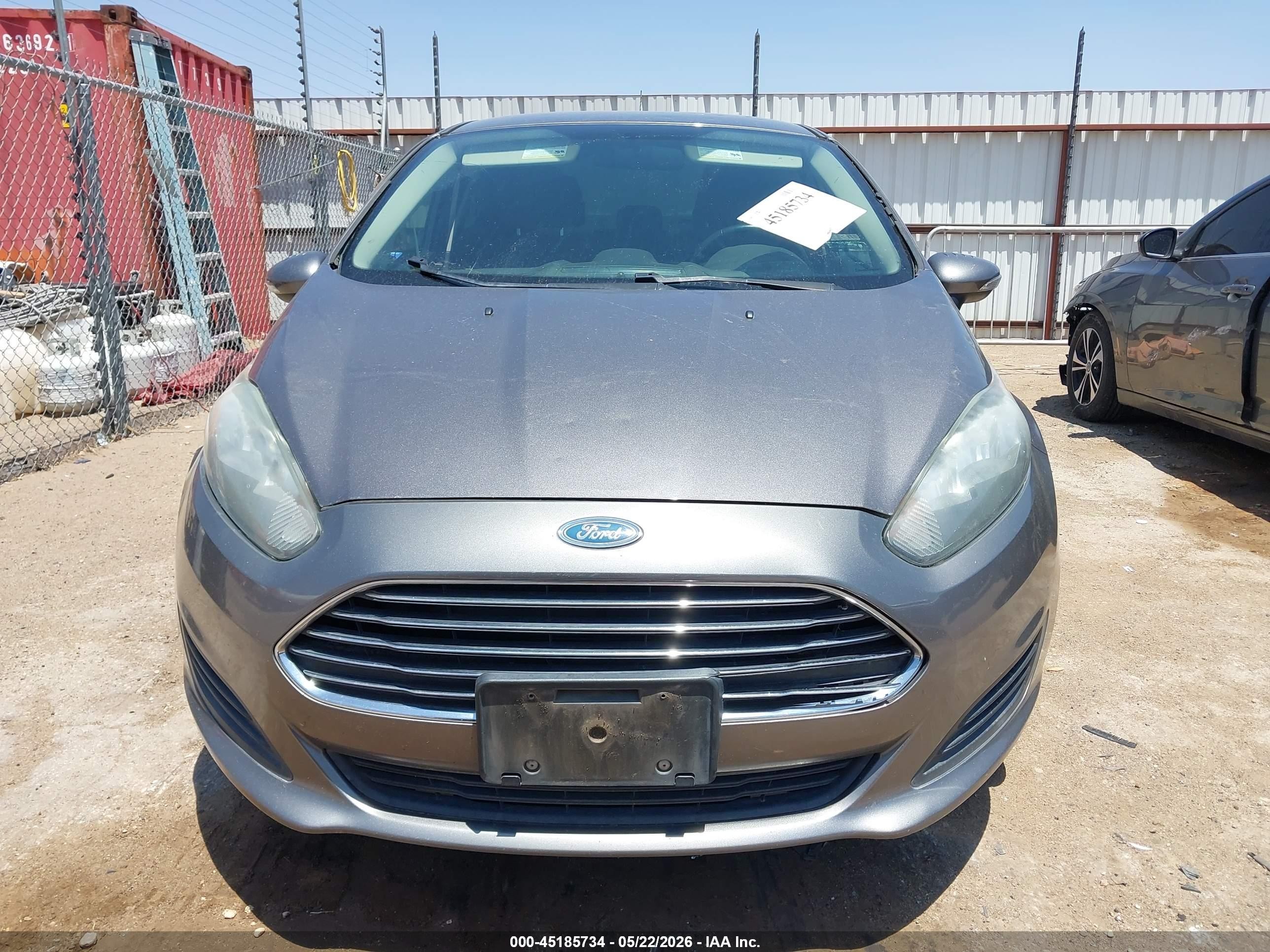 2014 Ford Fiesta Se Pewter vin: 3FADP4BJ7EM183000