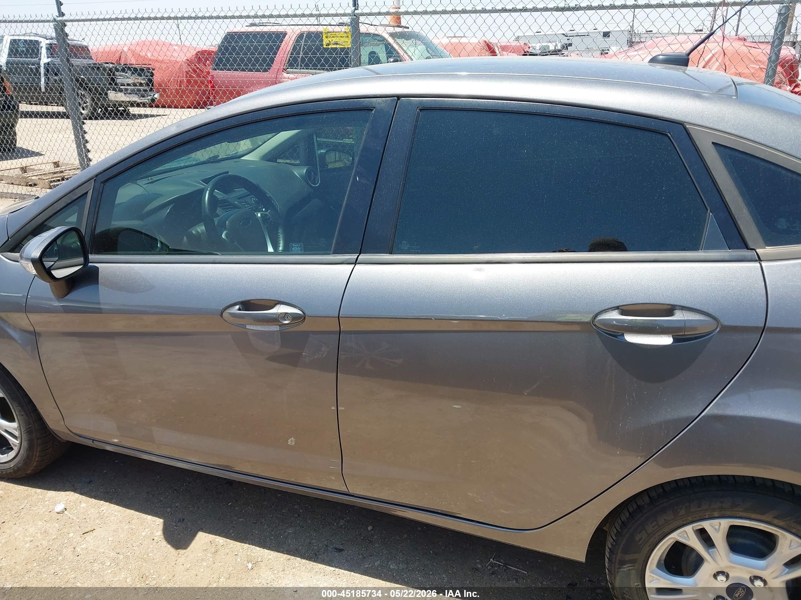 2014 Ford Fiesta Se Pewter vin: 3FADP4BJ7EM183000