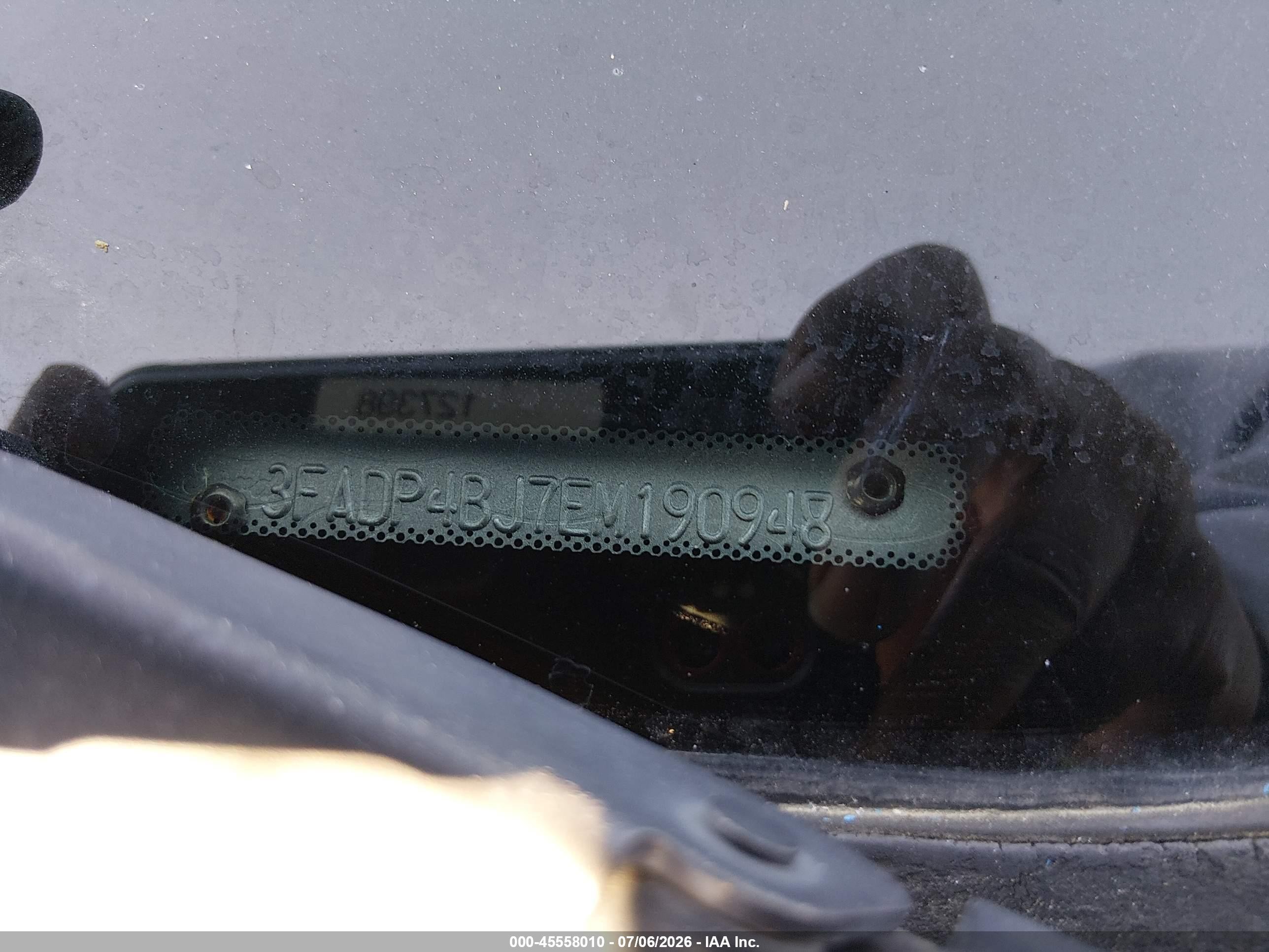 2014 Ford Fiesta Se Black vin: 3FADP4BJ7EM190948