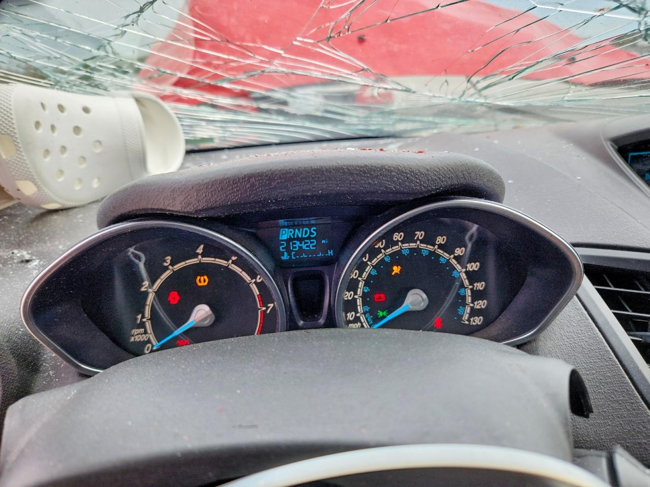 2014 Ford Fiesta Se Red vin: 3FADP4BJ7EM216481