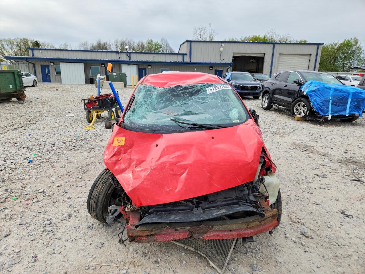 2014 Ford Fiesta Se Red vin: 3FADP4BJ7EM216481