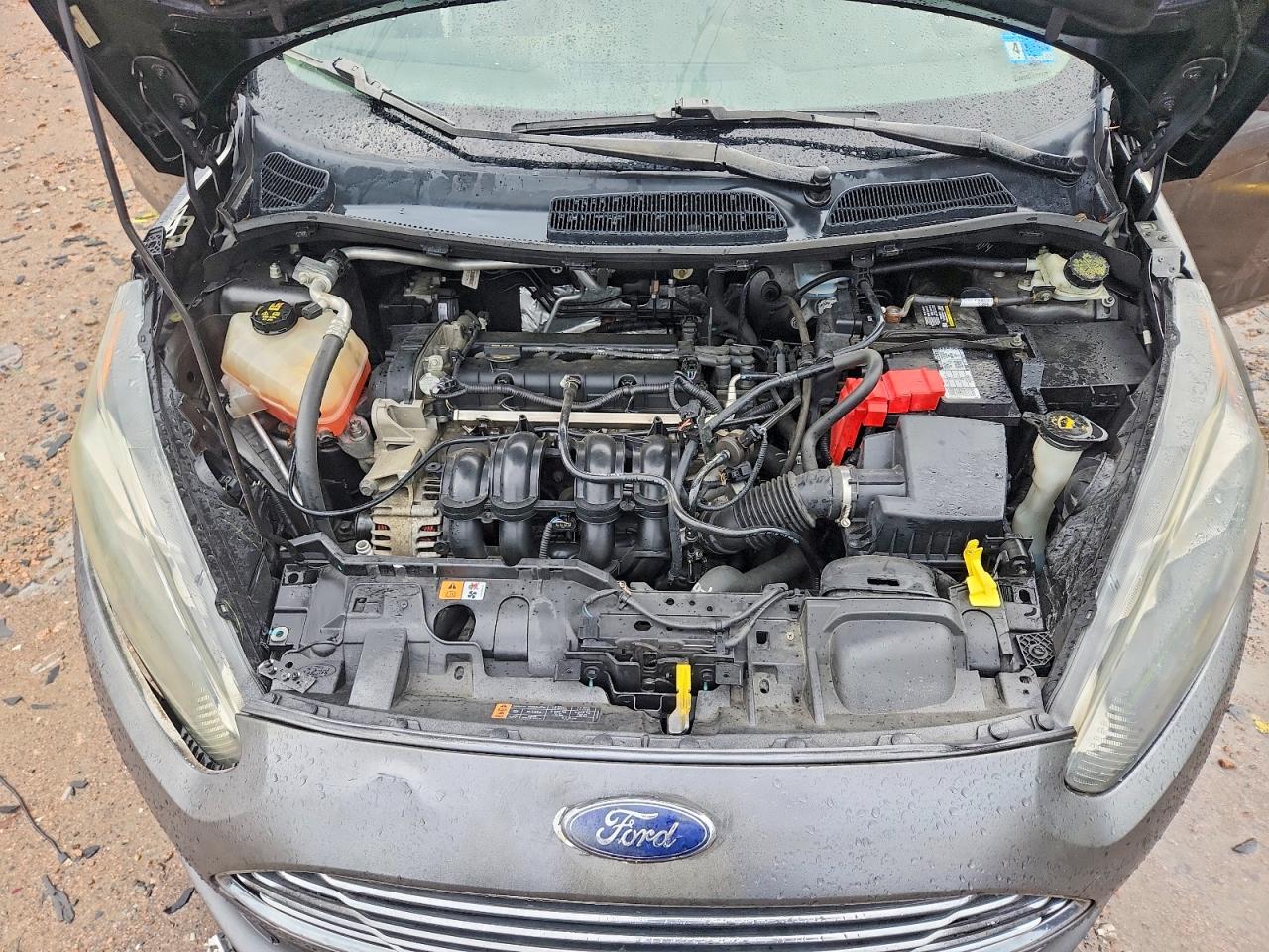 2015 Ford Fiesta Se Gray vin: 3FADP4BJ7FM110369