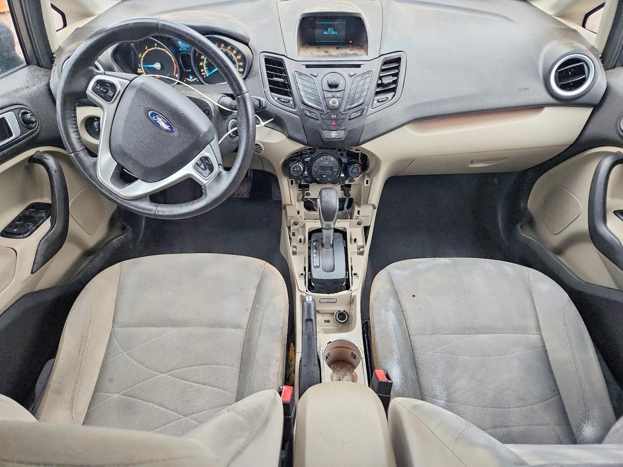 2015 Ford Fiesta Se Gray vin: 3FADP4BJ7FM110369