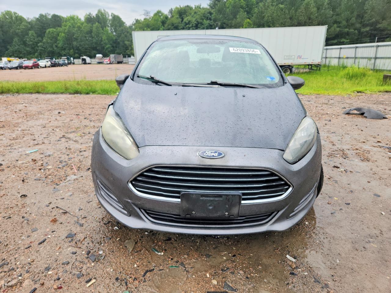 2015 Ford Fiesta Se Gray vin: 3FADP4BJ7FM110369