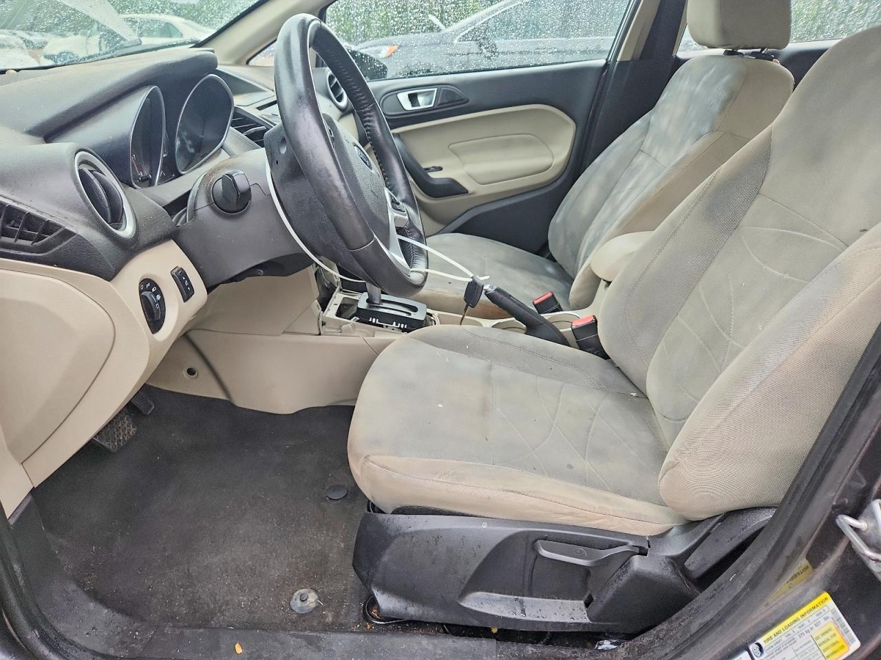 2015 Ford Fiesta Se Gray vin: 3FADP4BJ7FM110369