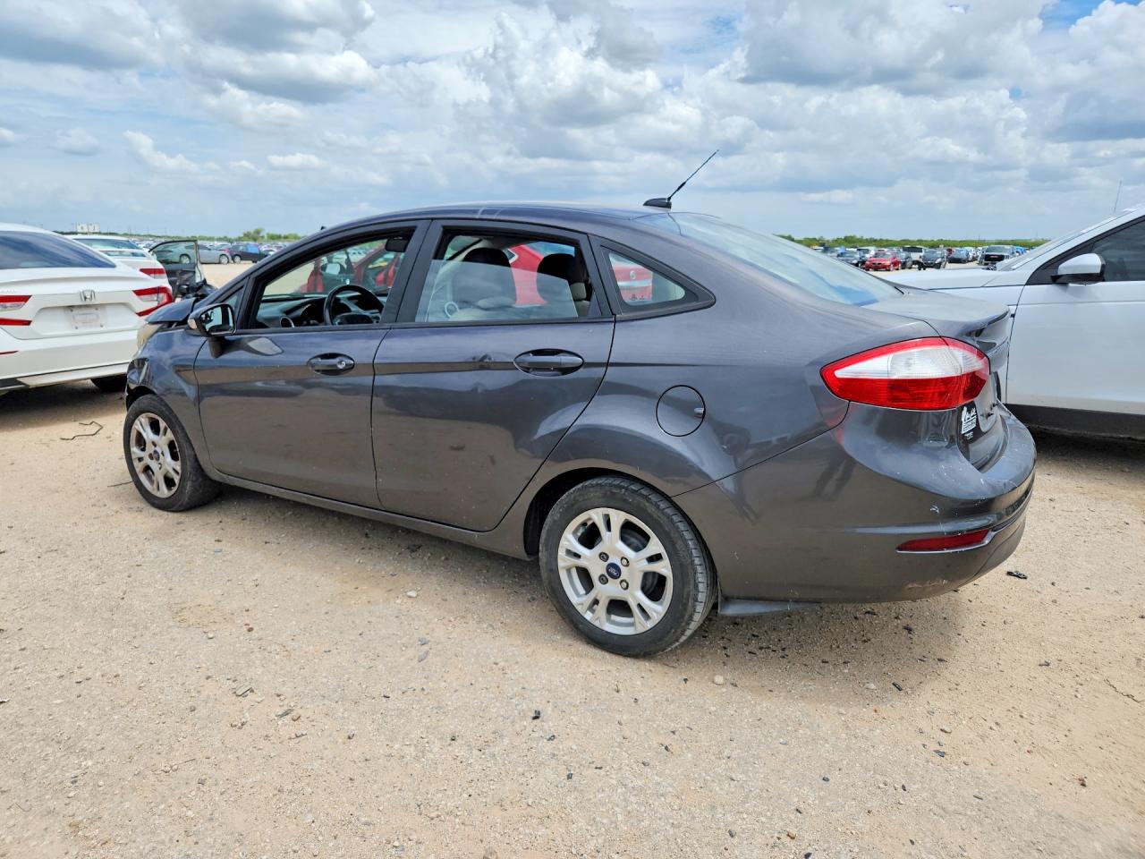 2015 Ford Fiesta Se Gray vin: 3FADP4BJ7FM161516