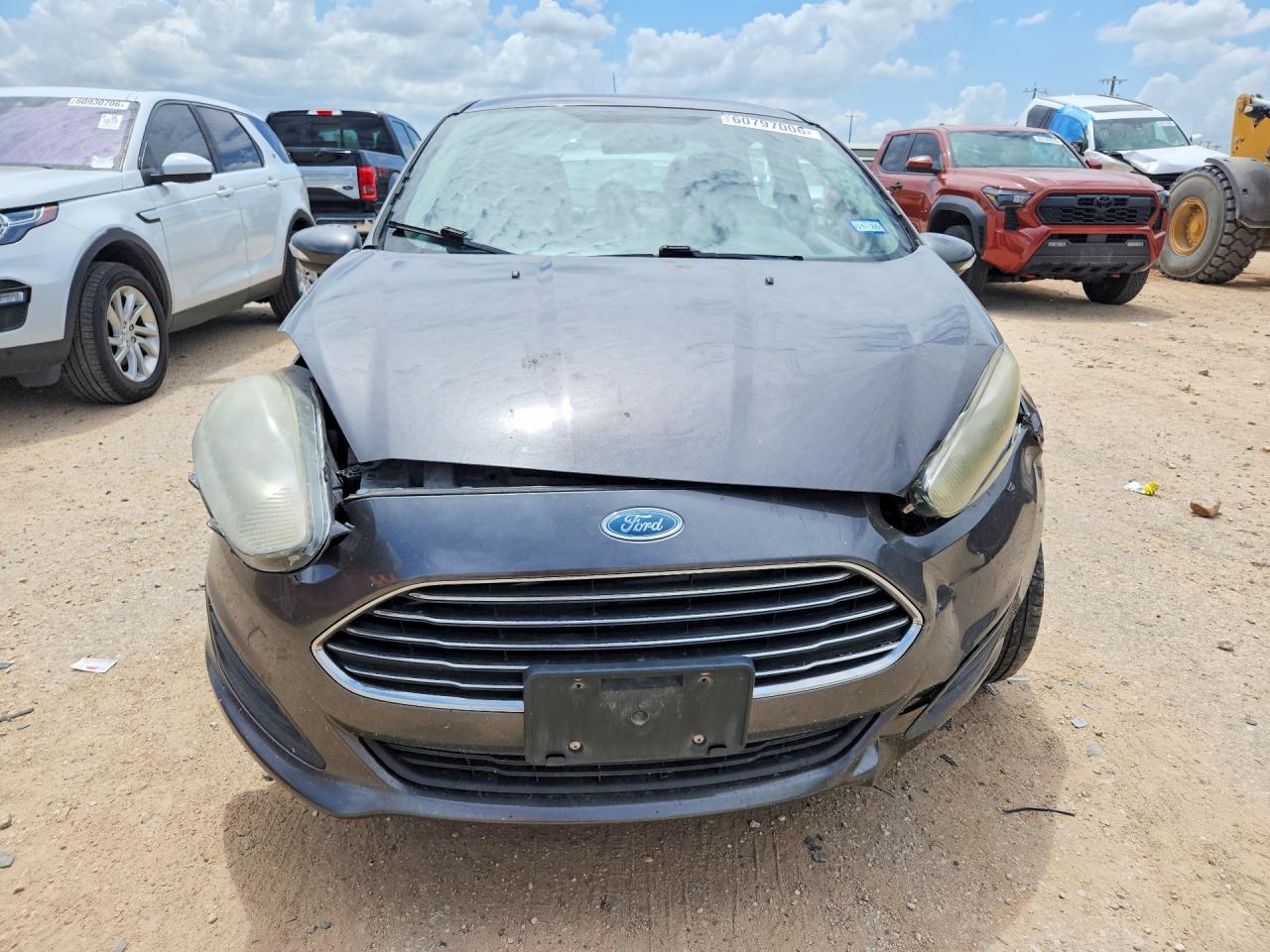 2015 Ford Fiesta Se Gray vin: 3FADP4BJ7FM161516