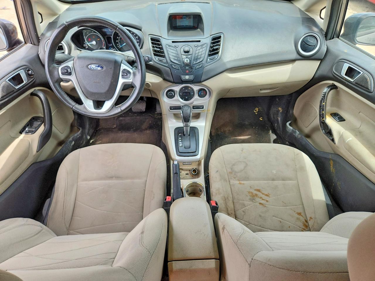 2015 Ford Fiesta Se Gray vin: 3FADP4BJ7FM161516