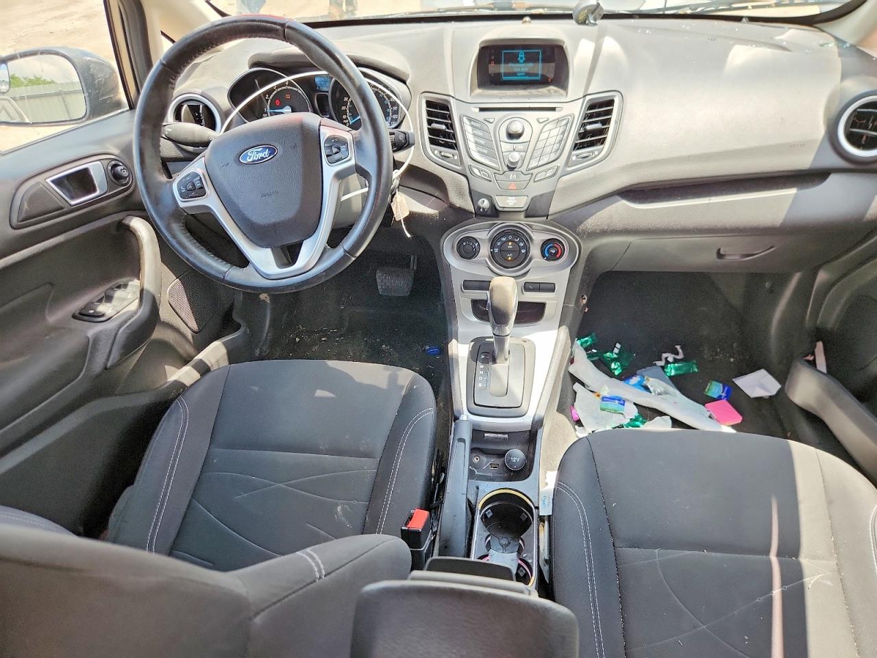 2015 Ford Fiesta Se Gray vin: 3FADP4BJ7FM161709