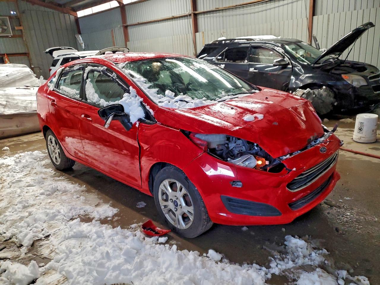 2015 Ford Fiesta Se Red vin: 3FADP4BJ7FM175643