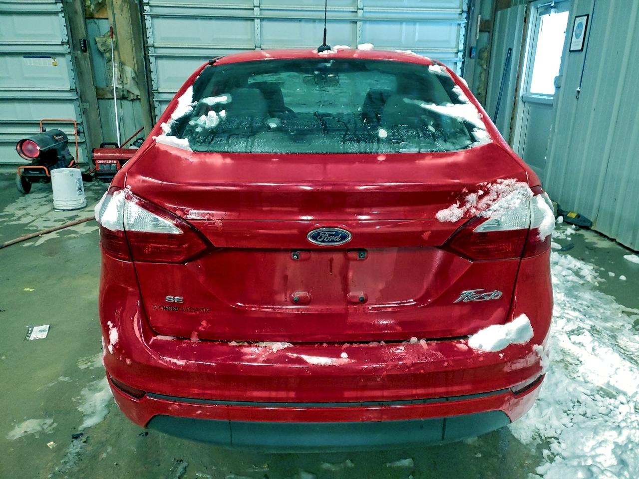 2015 Ford Fiesta Se Red vin: 3FADP4BJ7FM175643