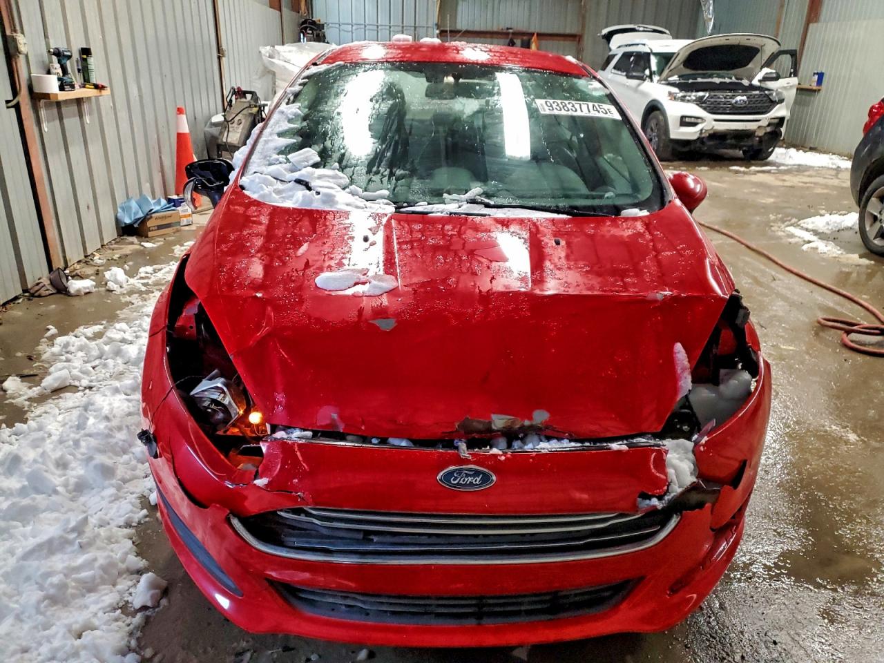 2015 Ford Fiesta Se Red vin: 3FADP4BJ7FM175643