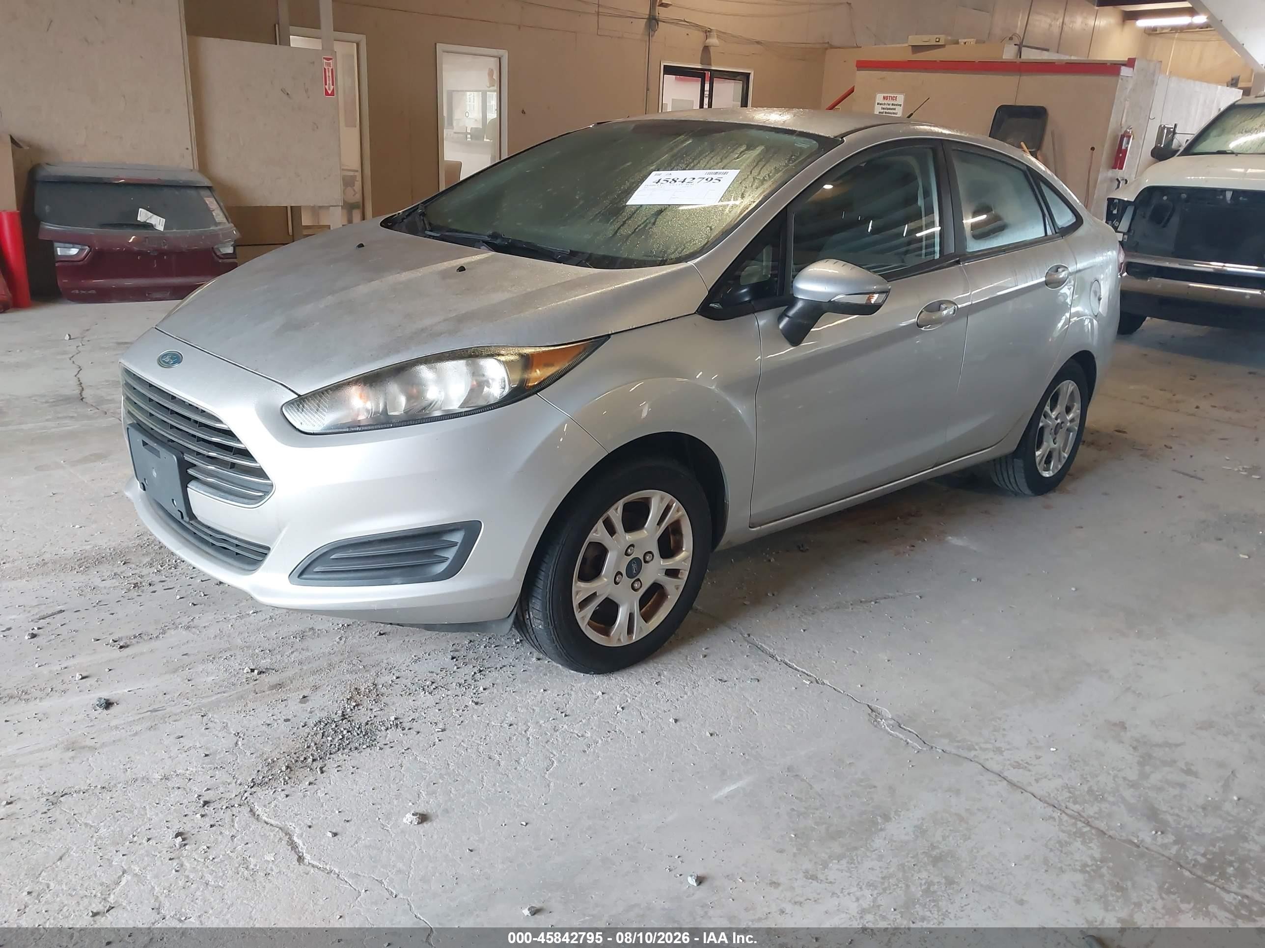 2015 Ford Fiesta Se Silver vin: 3FADP4BJ7FM187730