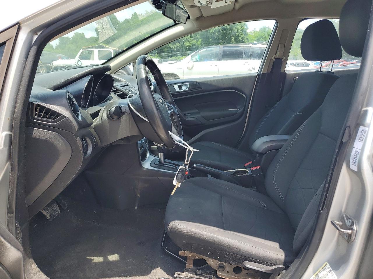 2015 Ford Fiesta Se Silver vin: 3FADP4BJ7FM187968